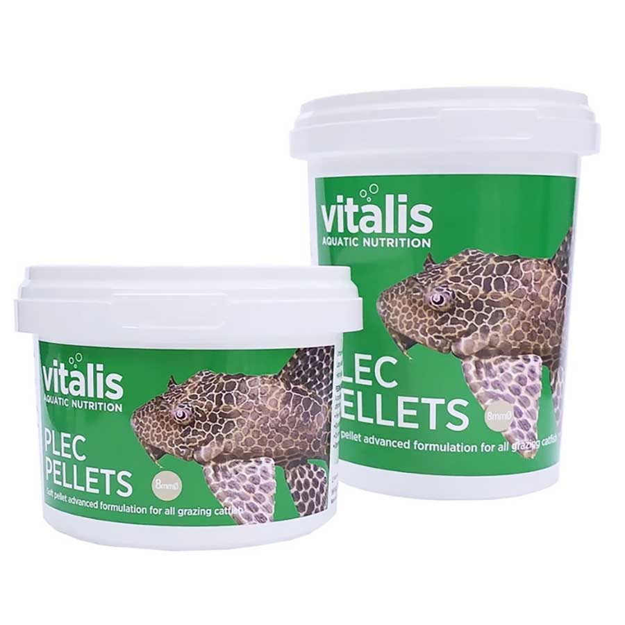 Vitalis Plec Pellets 300g (8mm) Fish Food