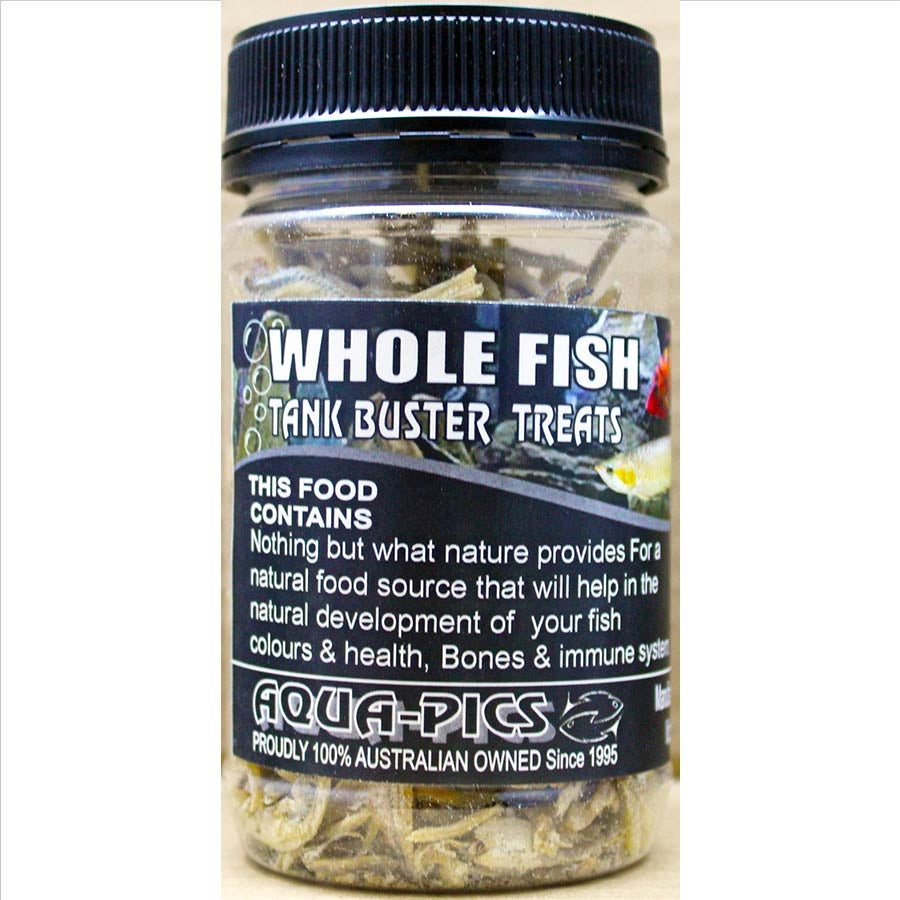 Buster Fish Aqua-Pics Tank Buster - Whole Fish 110g - The Tech Den