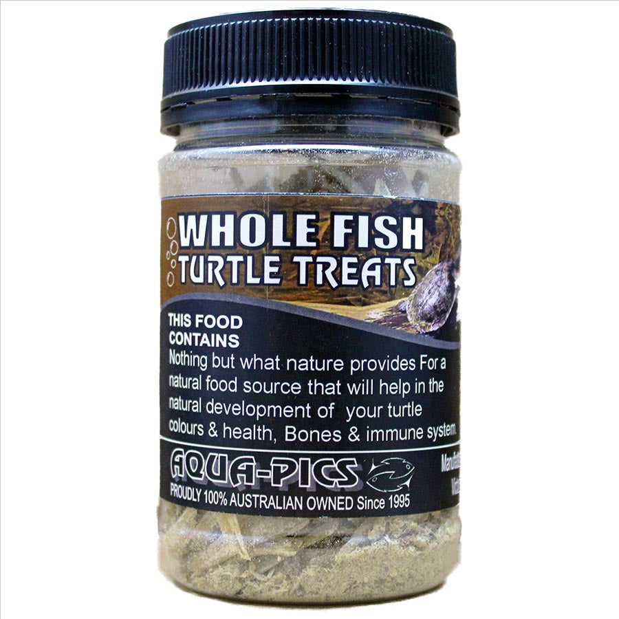 Aqua-Pics Turtle Treats - Whole Fish 110g