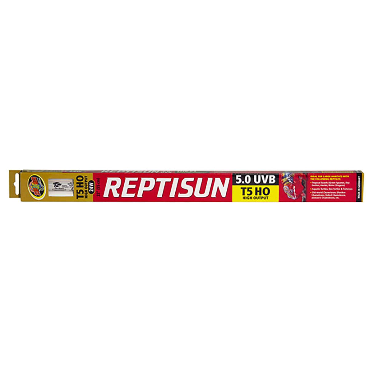 Zoo Med ReptiSun T5 HO 5.0 UVB Tube 55cm 24w - In Store Pickup Only