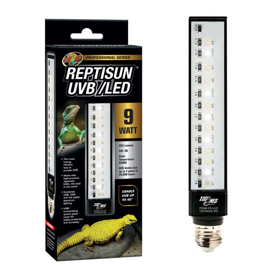Zoo Med REPTISUN UVB / LED Reptile Light