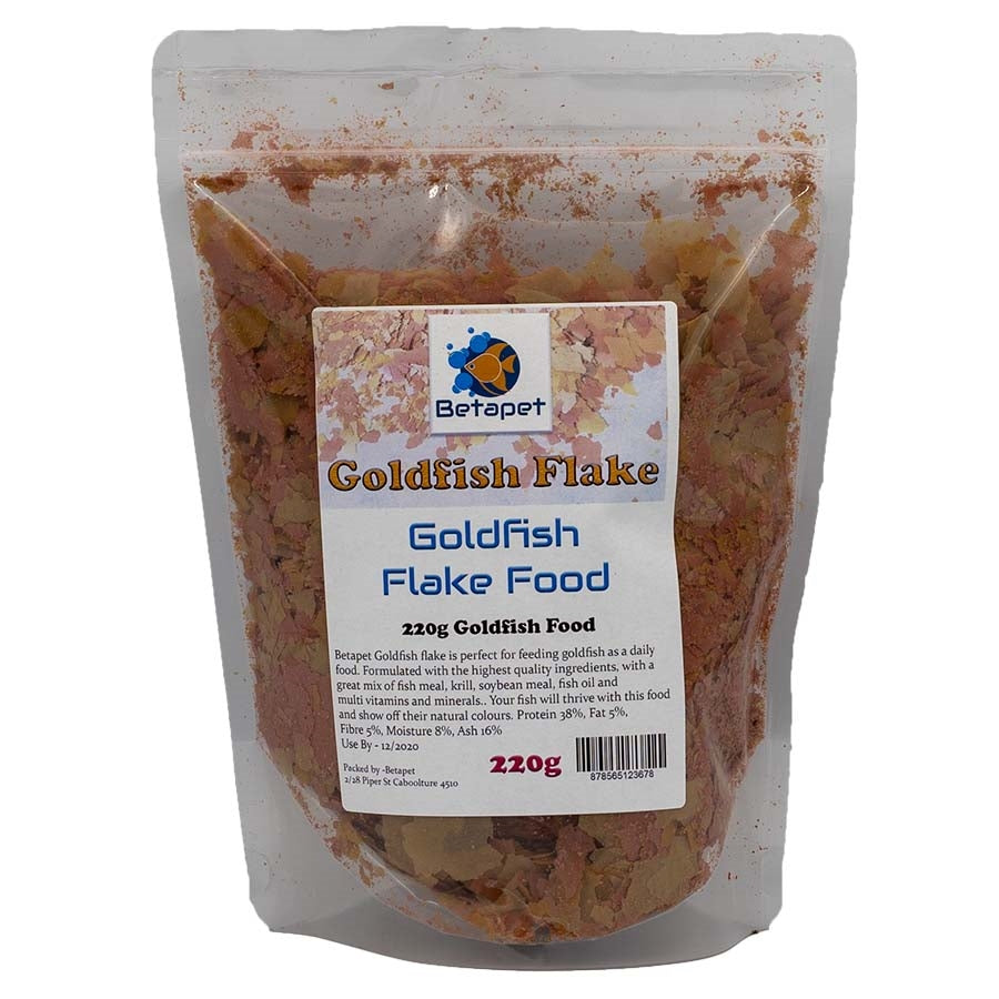 Betapet 220g Goldfish Flake Fish Food