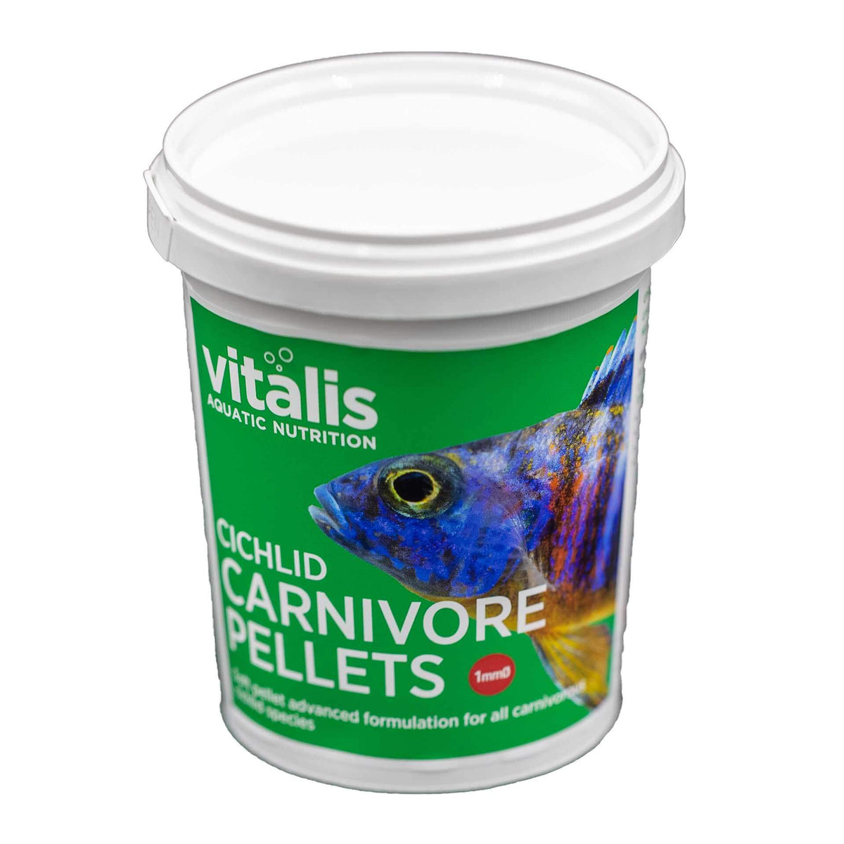 Vitalis Cichlid Carnivore Pellets 260g (1mm)