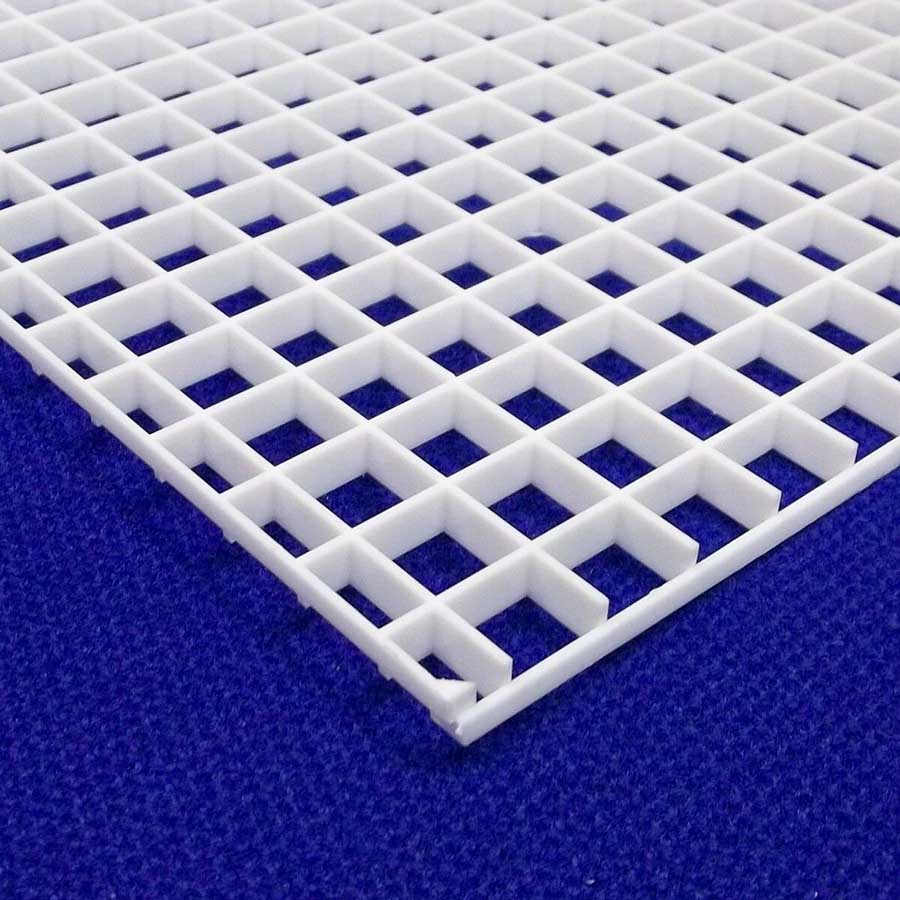 Eggcrate - WHITE 1213 x 603 x 12.7mm (In Store Pick Up Only)