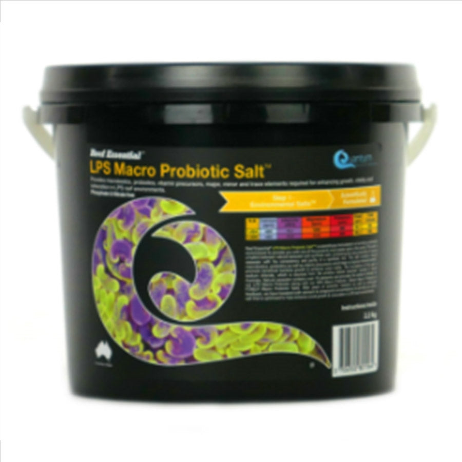 Quantum Reef Essential LPS Macro Probiotic Salt 2.2kg Bucket