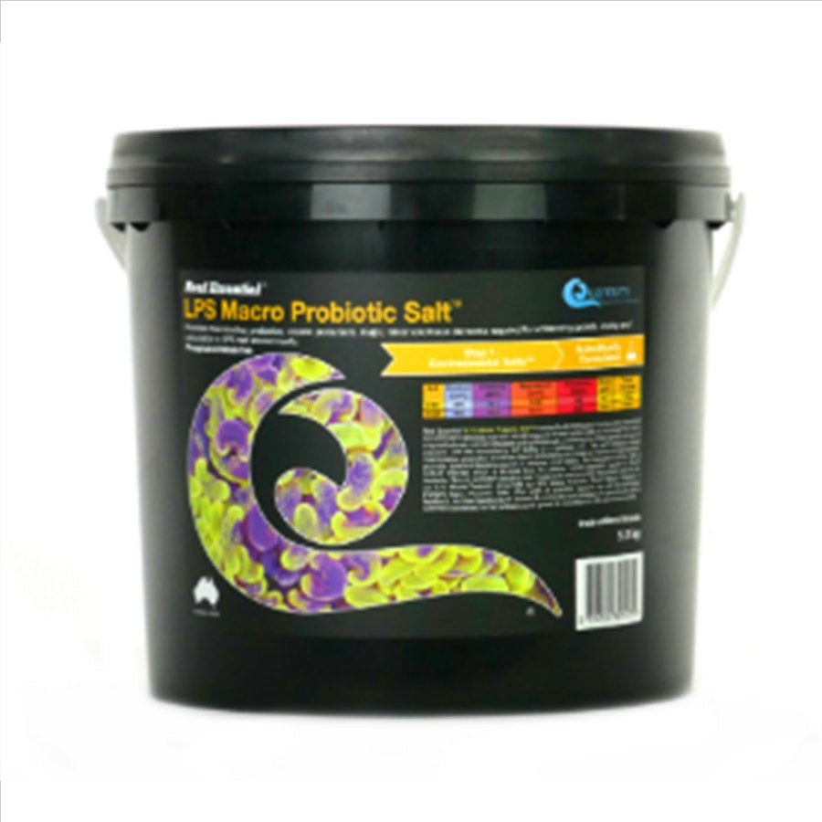 Quantum Reef Essential LPS Macro Probiotic Salt 5.5kg Bucket **