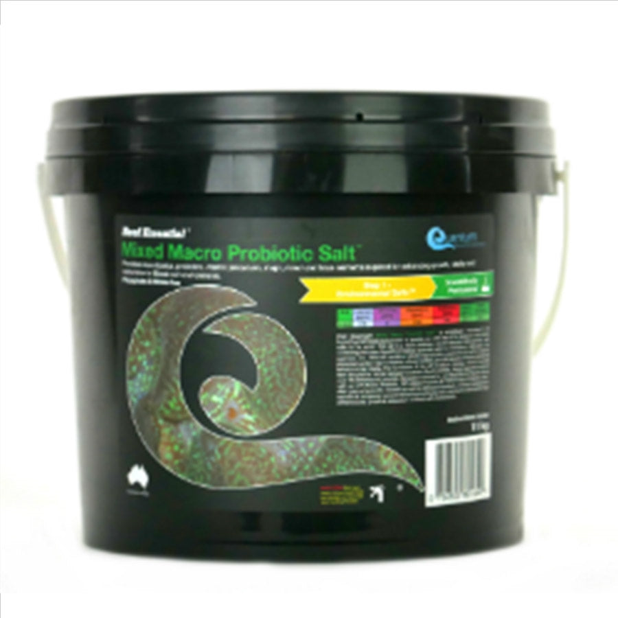 Quantum Reef Essential Mixed Macro Probiotic Salt 11kg Bucket **