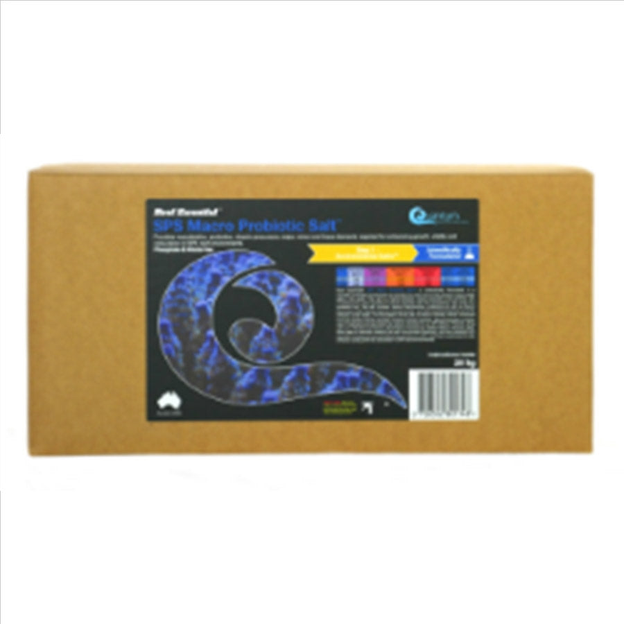 Quantum Reef Essential SPS Macro Probiotic Salt 20kg Box **